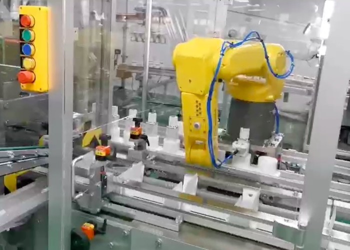 Mascara Compact Horizontal Cartoner , Automatic Cartoning Machine CE/UL Standard