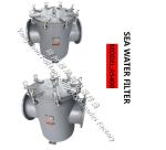 Supply marine high sea bottom door sea water filter, low sea bottom door sea