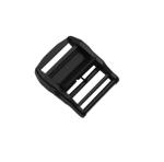 40mm Electrophoresis Black Heavy-duty metal webbing cam buckles with the