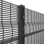 Heavy Duty Small Hole Clear View Anti Climb Fence Panel Powder Coated Galvanized