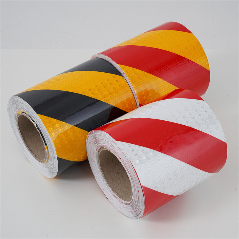 Waterproof High Visibility Reflective Warning Tape For Road Traffic Warning