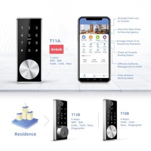 Wholesale 60mm Thickness Fingerprint Electronic Door Locks For Office from china suppliers