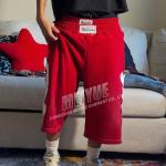Double Waisted Embroidery Mens Streetwear Sweatpants