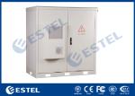 Two Compartments IP65 3 Bays Outdoor Equipment Cabinet