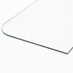 EN12150/CE/SGCC/Australian Certificate Fixed Radius Tempered Glass Shower Doors