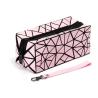 Buy cheap Foldable Makeup Toiletry Bag , Diamond Pattern PVC Cosmetic Travel Bag from wholesalers
