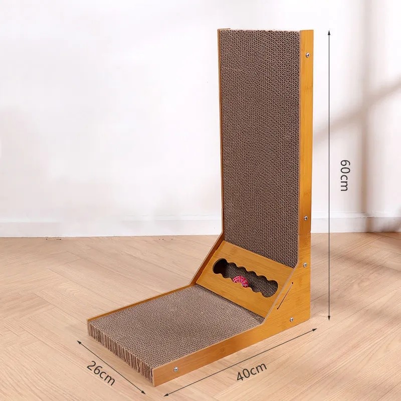 OEM ODM Indoor Cat Scratching Board Durable Cat Wall Scratcher