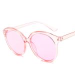 Big Frame Retro Jelly Color Round Frame Sunglasses Fashion Trend Glasses