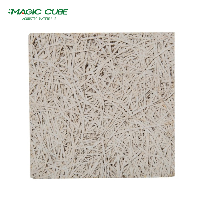 Lightweight Wood Wool Board Ceiling For Office Building Soundproofing