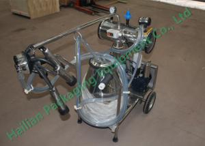Wholesale Small Cattle Mobile Milking Machine Hand Operated Sucking Milk from china suppliers