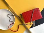 Medium Kate Tassel Red YSL Saint Laurent Woc Zipper Closure