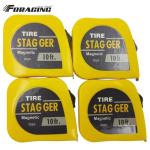 Professional 10 Feet Magnetic Racing Tire Stagger Tape Measure with 1/4" Wide