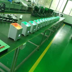 Wholesale RGBWA UV 6in1 LED Battery Par Light Wireless 6*18W Battery Powered Uplights from china suppliers