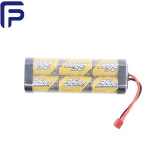 Wholesale 1.2V Rechargeable Ni Mh Battery 3600mAh 620mA 500 Cycles Life from china suppliers