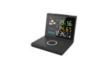 CE Indoor Outdoor Thermometer Wireless QI LCD Digital Weather Clock