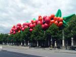 Artificial Inflatable Advertising Products , Inflatable Flowers For Wedding
