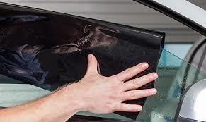 Wholesale Skin Care Window Cover Film Anti Smash , Black Window Tint Rolls With Scraper from china suppliers