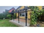18m2 Sun Shelter Garden Wall Mounted DIY Patio Cover Aluminum Sunshade Outdoor