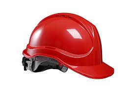 Wholesale Red Color Construction Safety Helmets Excellent Impact Resistance Performance from china suppliers