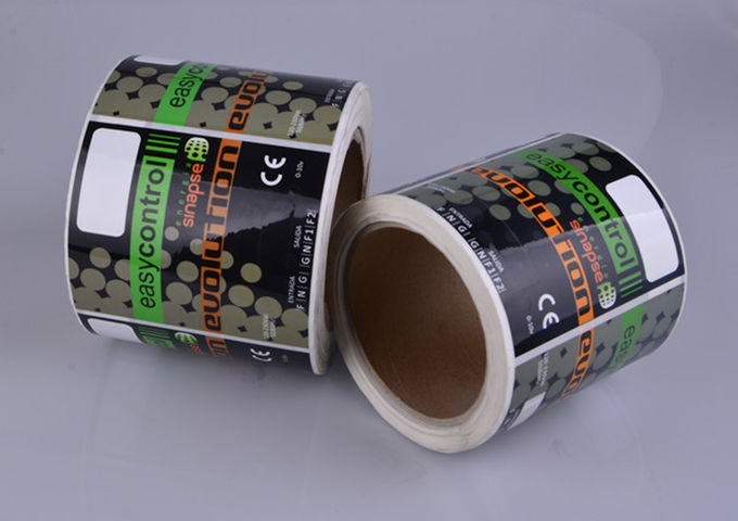 Print high quality heat-resistant self adhesive plastic electronics label sticker customized