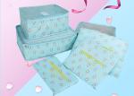 Cartoon travel storage bag 6pcs set luggage sorting sub-bags clothing travel bag