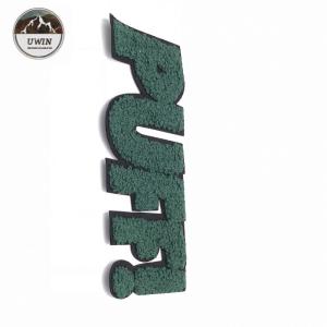 Wholesale Cute Letter PUFF Embroidered Sports Patches Decorate Sew On Style For Garment Accessories from china suppliers