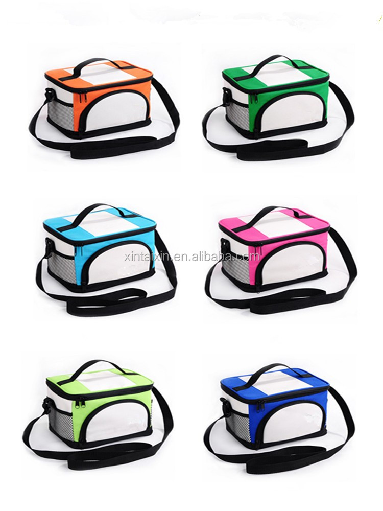 OEM Food Delivery Insulated Tote Lunch Bag Travel Cooler Bag 600d Heat Preservation