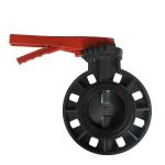ASTM/DIN/ASNZ/JIS Standard 3" PVC Wafer Type Butterfly Valve for Water Hydraulic
