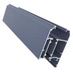 1.5mm Aluminum Window Frame Profiles Powder Coating Corrosion Resistance