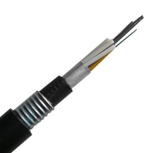 Wholesale Direct Buried Outdoor Armored 48 Core Optic Fiber Cable GYTA53 from china suppliers
