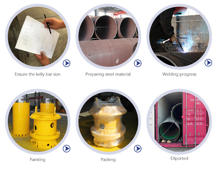 Foundation Drilling Tools Casing Series Double Wall Driver Adaptor