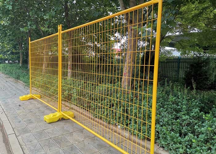 PVC coated American Portable Chain Link Fence Panels