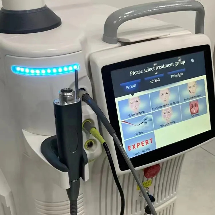 Non Invasive Smooth Face Lifting Machine Piano Erbium Yag Laser Face Wrinkles Machine