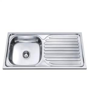 Wholesale Narrow Kitchen Stainless Steel Utility Sink Undermount Double Bowl from china suppliers