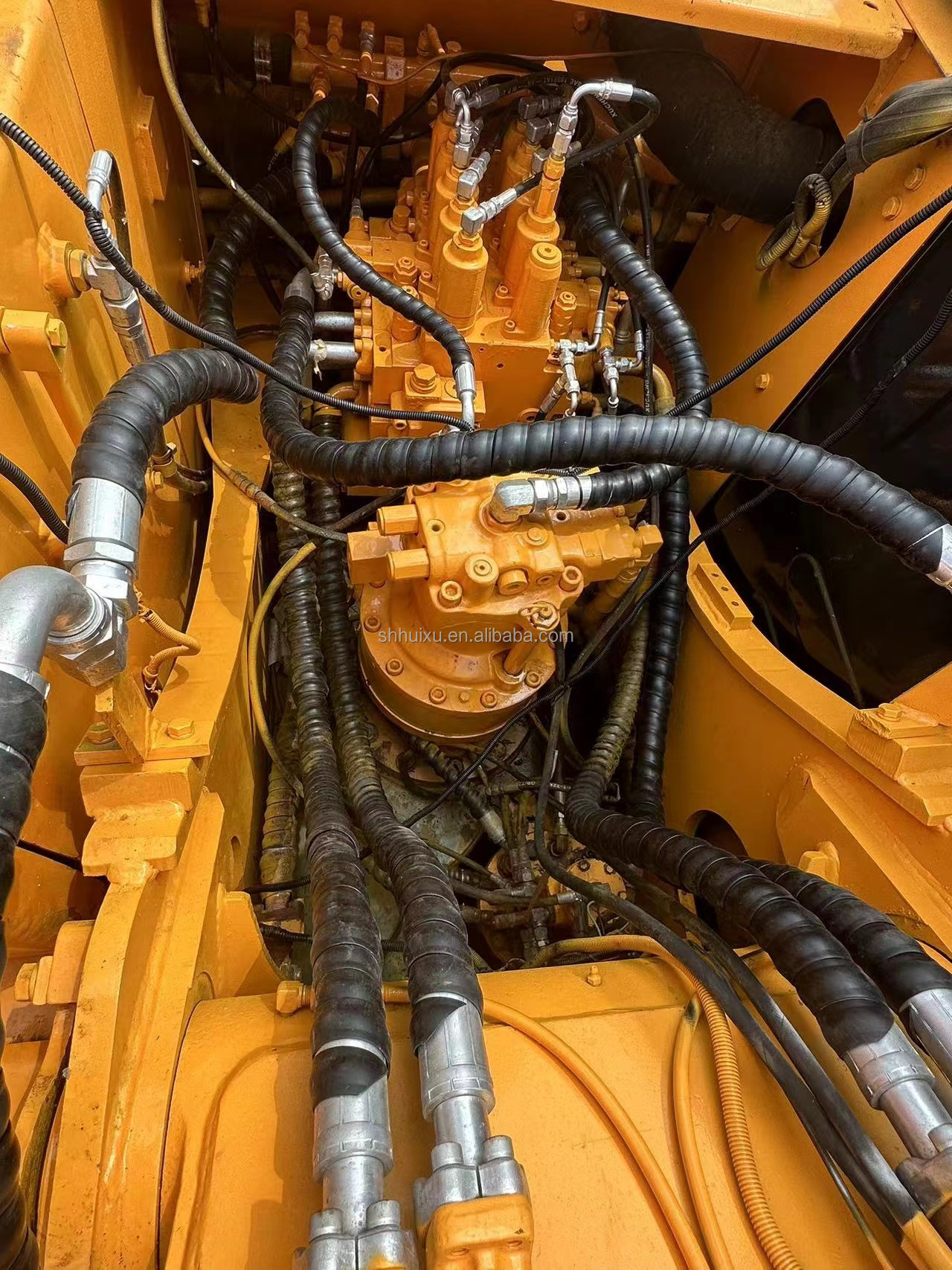 Second Hand good quality wheeled excavator HYUNDAI210W 21T Used Excavator Digging Machine for sale