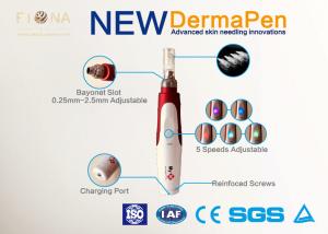 Wholesale Automatic Micro Derma Pen Roller 0.25mm Needle Size White / Red Color from china suppliers