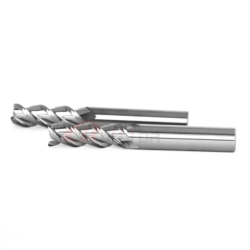 CNC Three Flute End Mill Flat End Mill Bit 3/8" 10mm 1/32" 1/8"