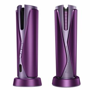 Wholesale Professional Cordless USB Automatic Air Hair Curler OEM / ODM LCD Ceramic Hair Roller from china suppliers