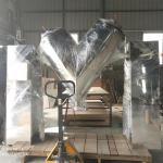 Dia 200mm Sugar Dextrose V Type Powder Mixer Flour Granule Mixing Machine