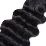 Mixed Length Indian Human Hair Bundles Long Lasting No Shedding Natural Looking