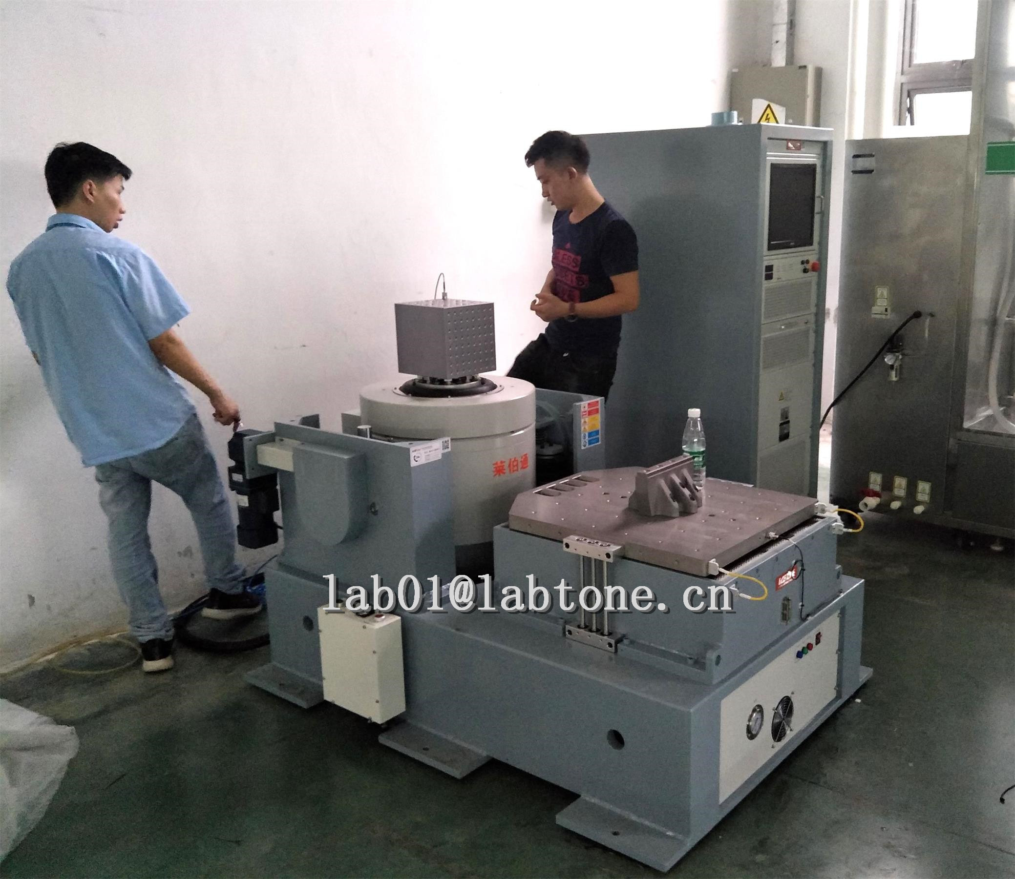 Grms 0.53g 58.72mm Vibration Test System Vibration Shaker Meet ISTA 3A 6A Standards