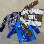 Custom Jersey Long Sleeve 100% Polyester Sport Wear Football Soccer Shirt