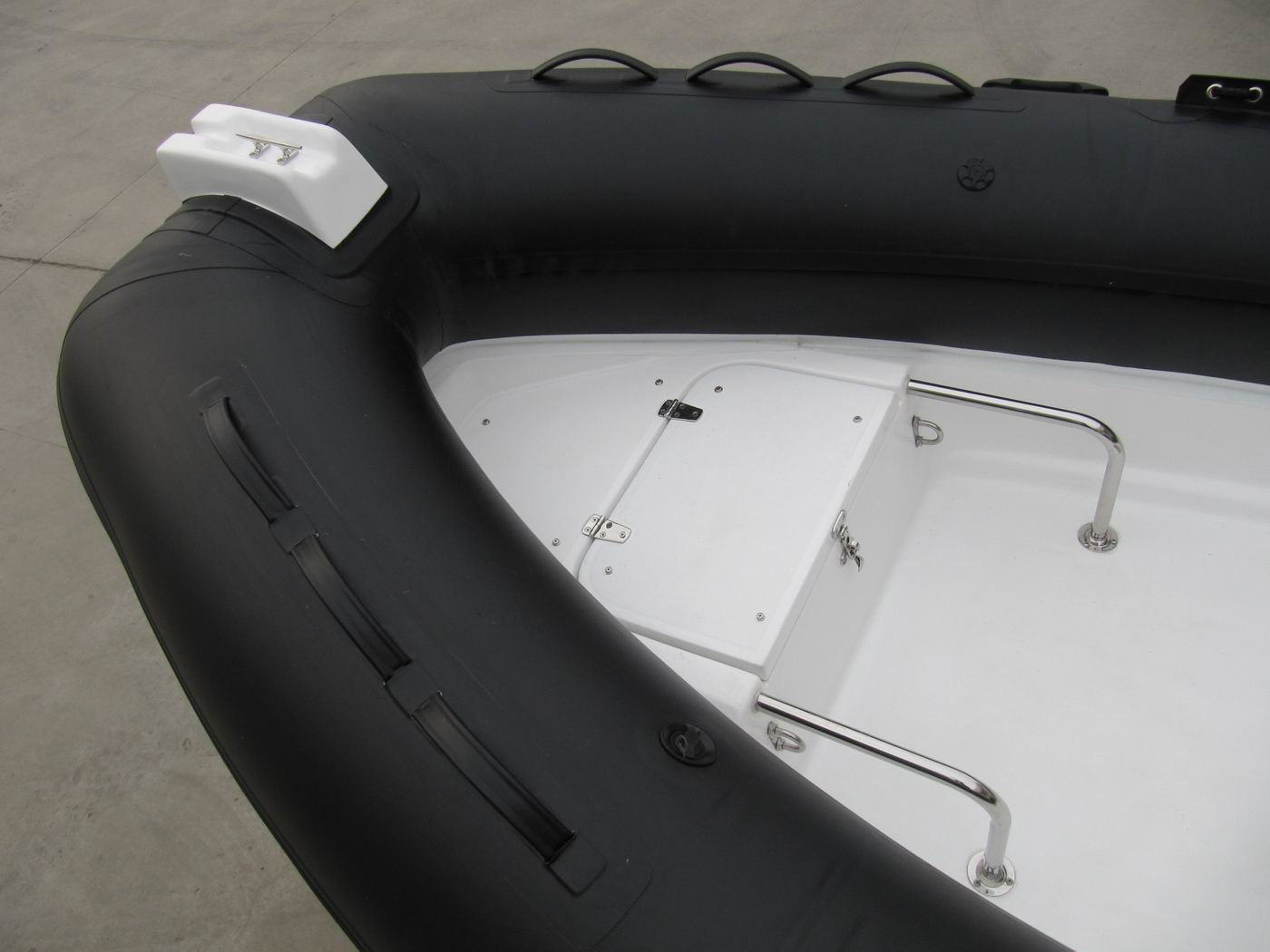 16 Feet fiberglass rigid hull rib inflatable boat tube rib480A in PVC