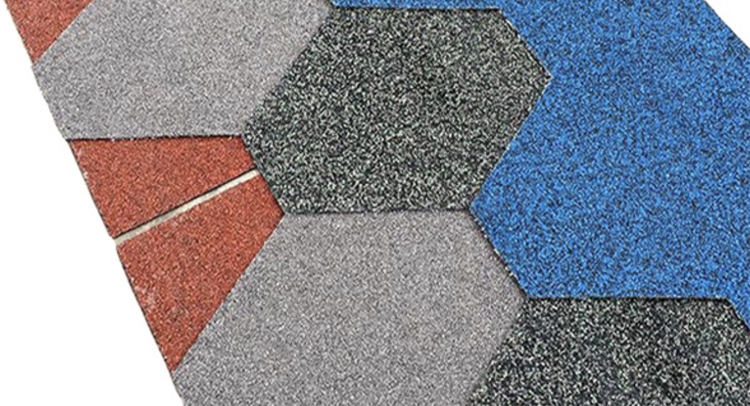 Customized Traditional Roof Shingles For Office Building 2.6mm Thickness