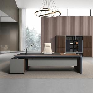 Wholesale Thickness 50mm Executive Office Desks Wood Classic And Elegant from china suppliers