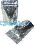 Foil Mylar Bags, Foil Pouch Bags, Multifunctional storage bags, Reusable,