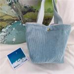 ARTSY CORDUROY BAG CASUAL PORTABLE MINI LADIES CLUTCH BAG VINTAGE CLOTH BAG
