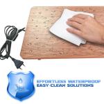 Effortless Comfort Electric Foot Warmer Stool With Graphene Heating Technology