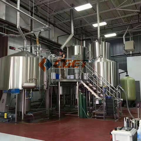 3bbl 5Bbl 7Bbl 10Bbl Microbrewery Equipment Medium Size 380V Or 220V Customized
