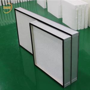 Wholesale DOP 99% Glassfiber HEPA Air Filter HEPA Filter Box EN182 from china suppliers